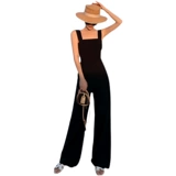 Брендовый летний комбинезон, штаны, эффект подтяжки, свободный крой