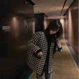 Демисезонная модная небольшая куртка, яркий броский стиль, 2025 года, французский стиль, в стиле Шанель