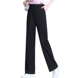 Брендовые штаны, высокая талия, свободный прямой крой