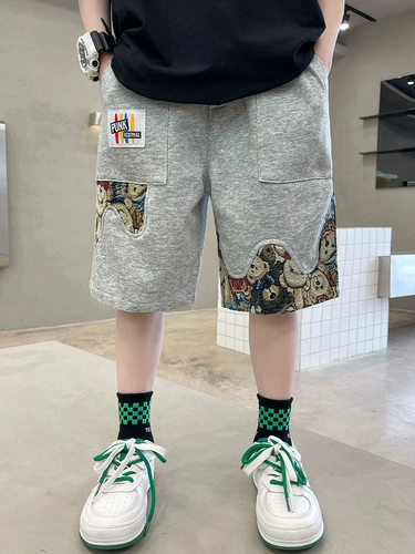 Летние тонкие штаны для мальчиков, подходит для подростков, свободный крой