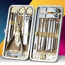 Nail clipper set Nail art set Household nail clippers Nail clippers Pedicure knife Ear digging spoon Nose hair cutting tool set