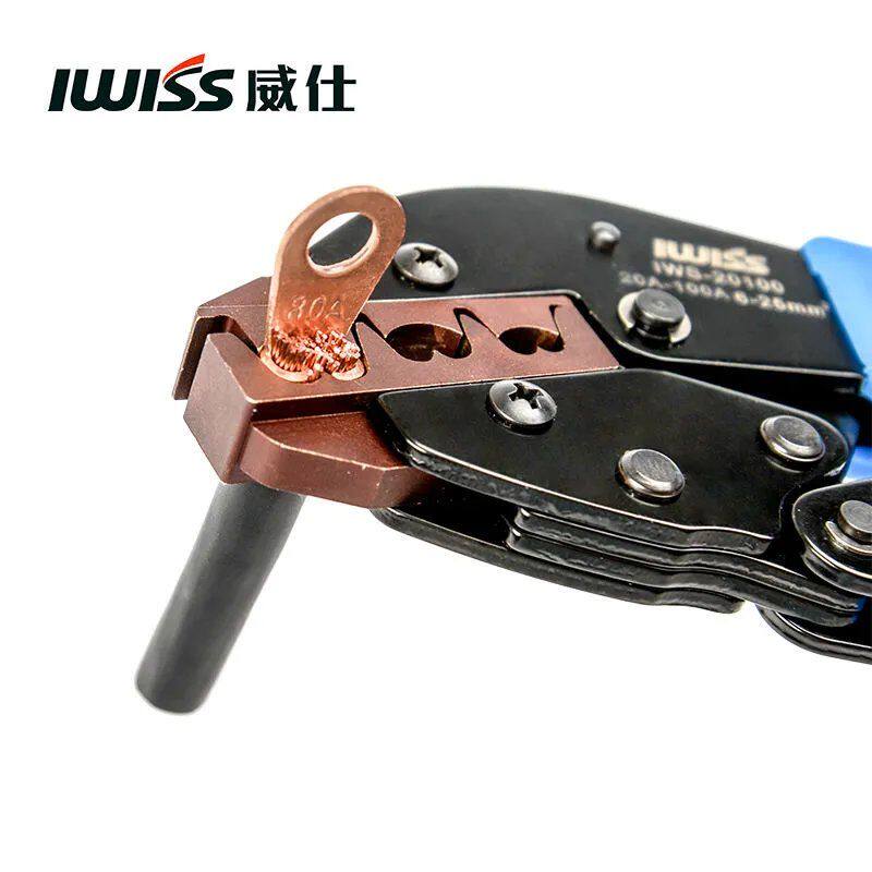 Open nose crimping pliers OT2345680A copper terminal copper aluminum nose terminal pliers crimping pliers 5-100A pliers