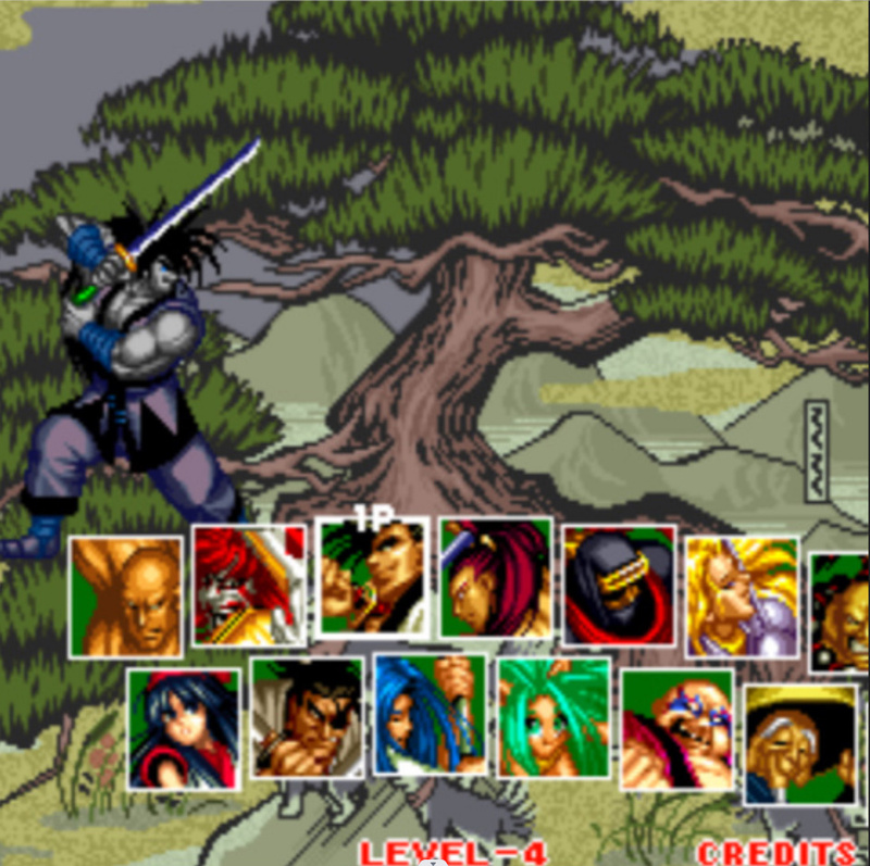 The Modified Version of Samurai Shodown 2 Allows You to Choose Kuroko Tengusaichiro The Modified Version of Samurai Shodown 2 Allows You to Choose Kuroko Tengusaichiro