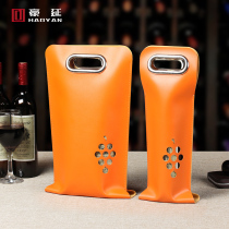 High-grade wine box packaging gift box red wine handbag single double branch wine gift bag red wine bag custom