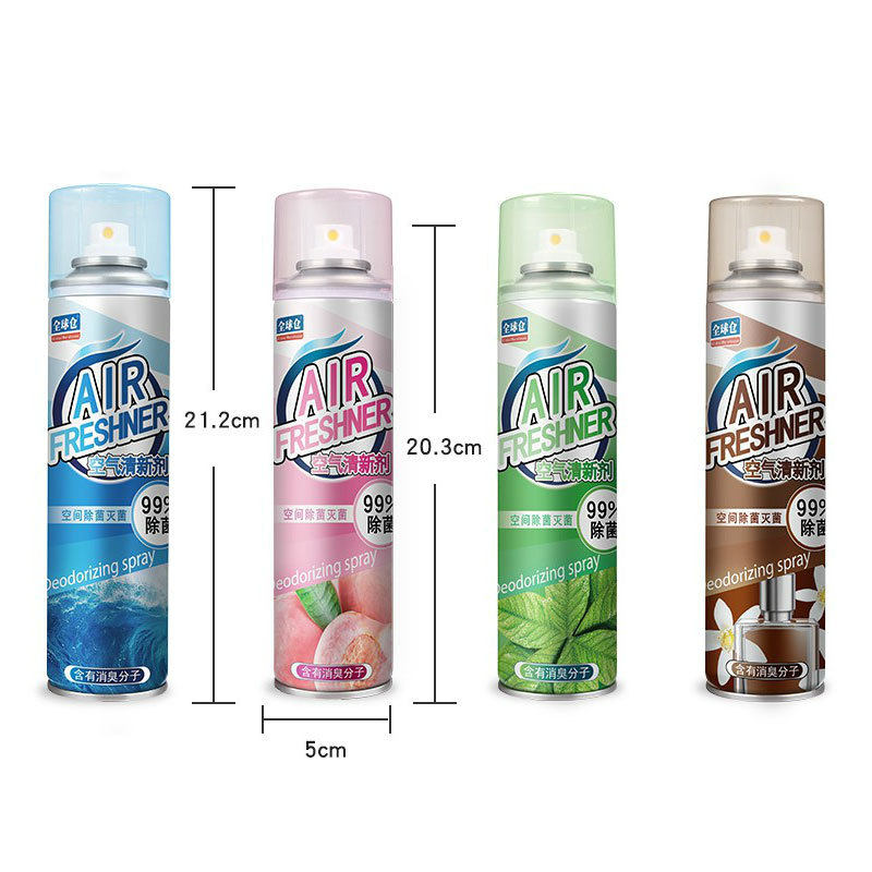 Air Freshener for Bedroom, Long-Lasting Fragrance, Home Bathroom, Car Deodorizer, Fresh Scent, Global Warehouse (360ml)