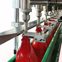 Liquor Filling Machine Wine Wine Water Full Automatic Drink Filling Soy Sauce Vinegar Edible Oil SC Pipeline