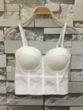 Женский корсет Bustier Braon Sexy Topped Top жилет