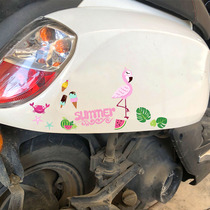  Car electric motorcycle Little Turtle King sticker modified decoration Helmet sticker Scratch occlusion waterproof cute decal