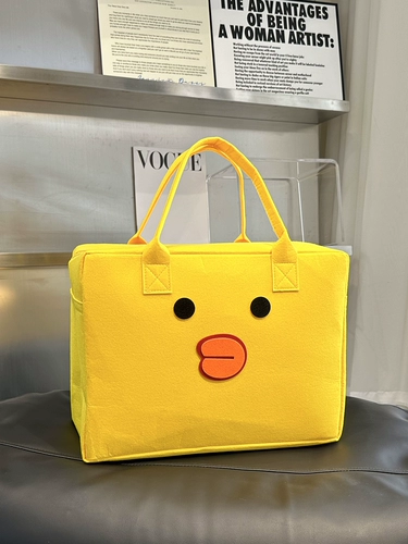 Мультяшная кукла для отдыха, чемодан, ящик для хранения, универсальная сумка-органайзер, модная большая льняная сумка