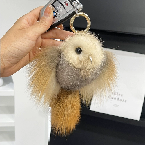 Креативный брелок, высококлассная плюшевая кукла, украшение на сумку, подарок на день рождения