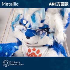 furry福瑞/兽装 硅核创新 日系兽装眼镜 无框眼镜 可定制颜色 metallic系列