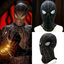 Spider-Man mask eye movable mask in the blink of an eye Spider-Man headsets net red mask Halloween Live props