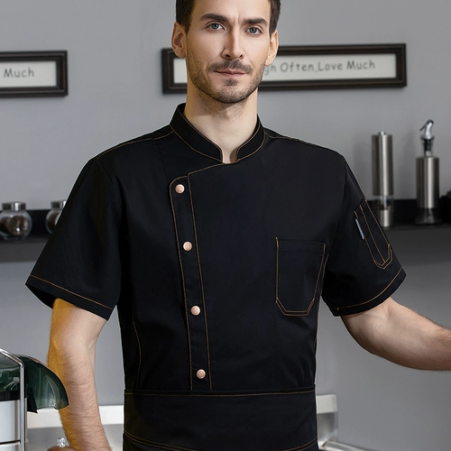 Тонкая дышащая летняя одежда для работы, короткий рукав, изысканный стиль, делается под заказ