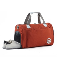 Оранжевый чемодан, туфли