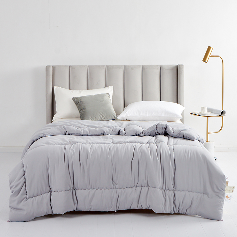 Class A antibacterial soybean fiber quilt All season universal spring autumn quilted by cotton quilt thickened warm winter quilted by single double quilt core