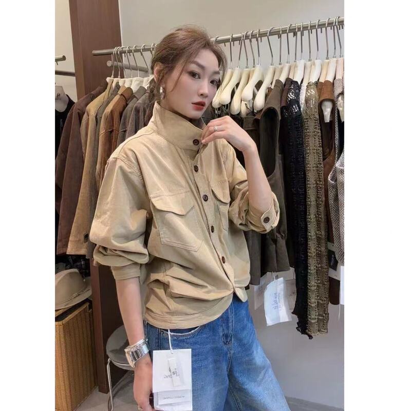 9.18【High-End Lan Sister】The Best-Selling Item! Niche Design Corduroy Top # Limited Purchase for Single Orders 9.18【High-End Lan Sister】The Best-Selling Item! Niche Design Corduroy Top # Limited Purchase for Single Orders