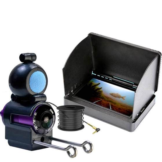 Underwater fish viewing artifact underwater probe visual fish finder high-definition fishing camera photography anchor fish display e