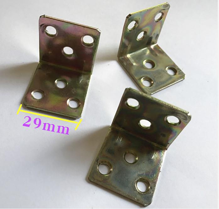 Strengthen Right Angle Super thickness 3030 Plated Zinc Iron Sheet Corner Yard furniture Furniture Corner Code Triangle Iron