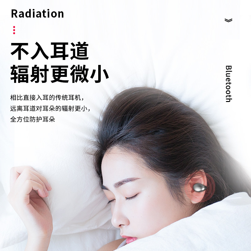 Apply Huawei wireless Bluetooth headphones Double Ear Invisible High-end Ear Suspension of Ultra Long Standby Movement Drive