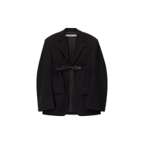 Selected 50% off] alexanderwang Ms. Alexander Wang belt decorated blazer