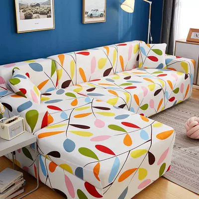 . Bọc ghế sofa Bắc Âu bao gồm tất cả bao gồm phổ quát lười bốn mùa bọc bảo vệ ghế sofa phổ quát vỏ bọc đầy đủ vải thun - Bảo vệ bụi