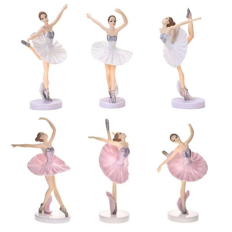 Ballet Girl Cake Decoration Pendulum Dancing Girl Children Meritocracy Wish Tacake Decoration Dessert Dress-Taobao