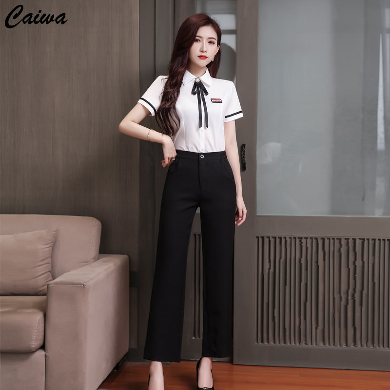 Foot Bath Technician Sweatshirt Woman New Temperament Beauty Salon High End Massage Pedicure Foot Therapy Fashion Shirt Work summer