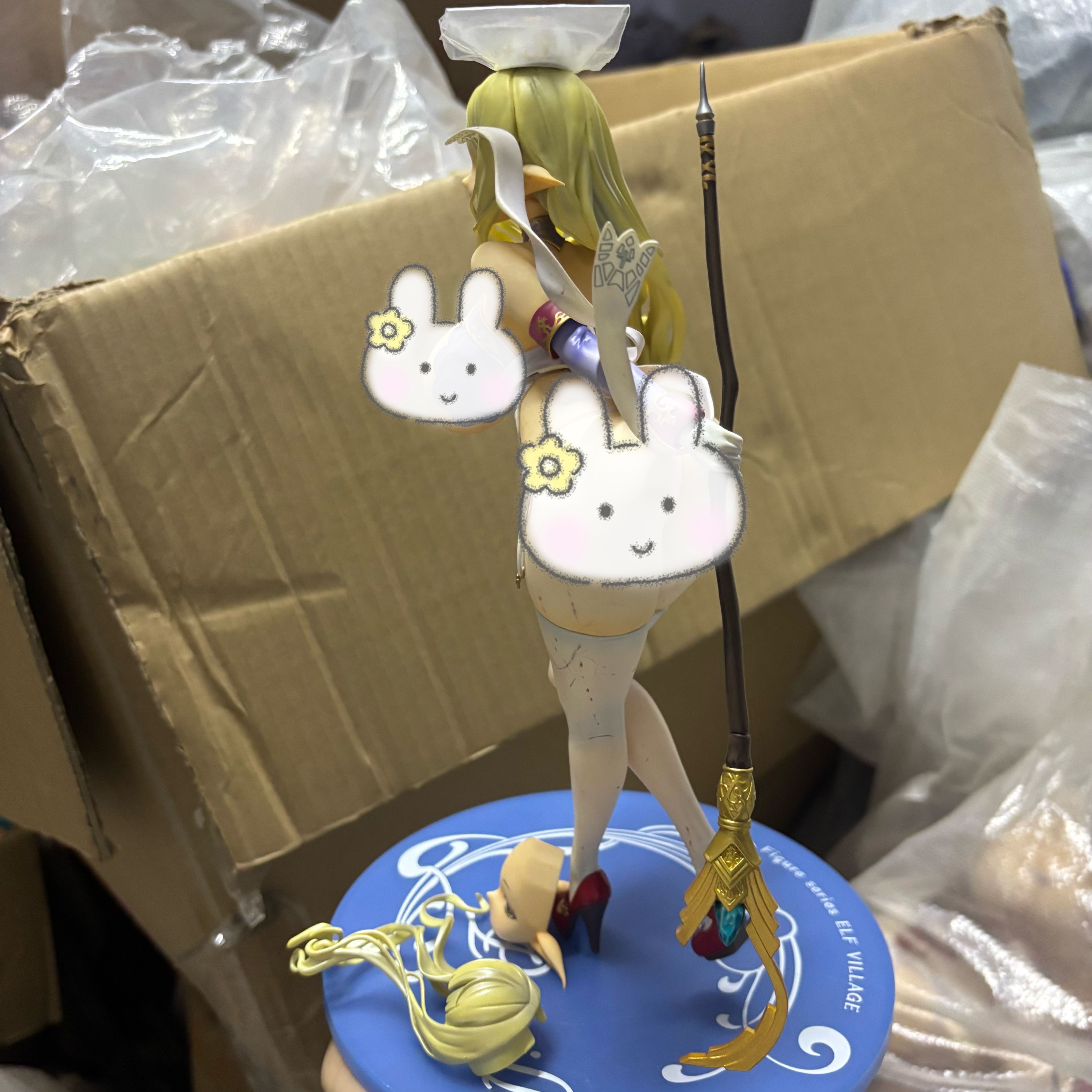 正版散货 第四村民 VERTEX 普莉希拉   第四村人手办摆件 缺件 2