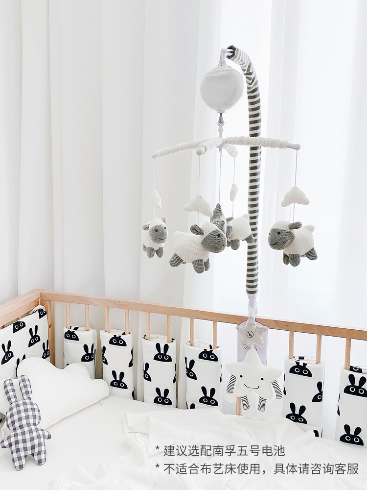 Love to Baby headboard Music Suzuki Baby novelty Booed Rotatable Ins Puzzle Soothing Baby Music Bedside Music Bell