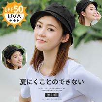 Japanese Black Fisherman Hat Art Lovers section Women cover Anti-UV sun-shading cap bent eaves thin and casual breathable