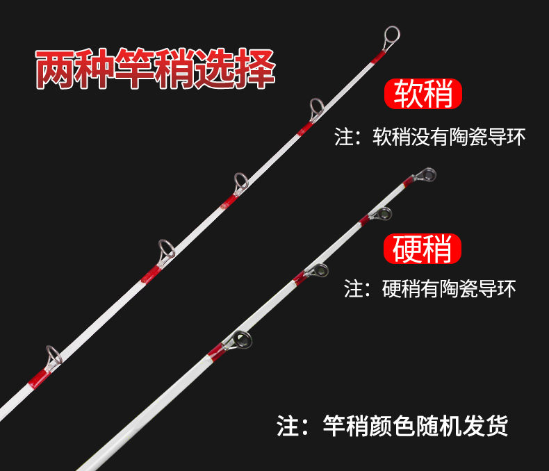 Ice удочкой 钓哈哈新款迷你筏钓竿实心钓鱼竿冬钓专用鱼竿高端实木冰钓竿套装 Fish haha