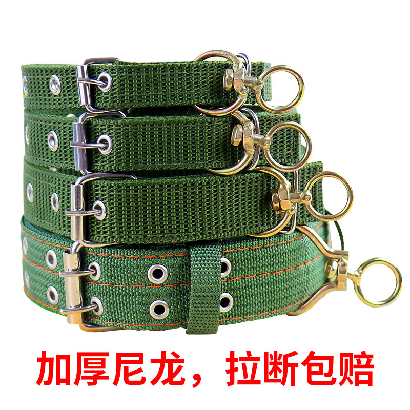 Dog collar horse dog golden retriever German shepherd collar medium large dog puppy collar pet supplies leash dog collar