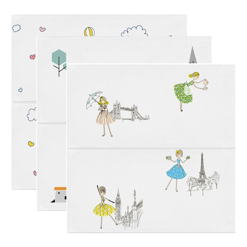 Самоклеющиеся трехмерные мультяшные обои на стену, 3D