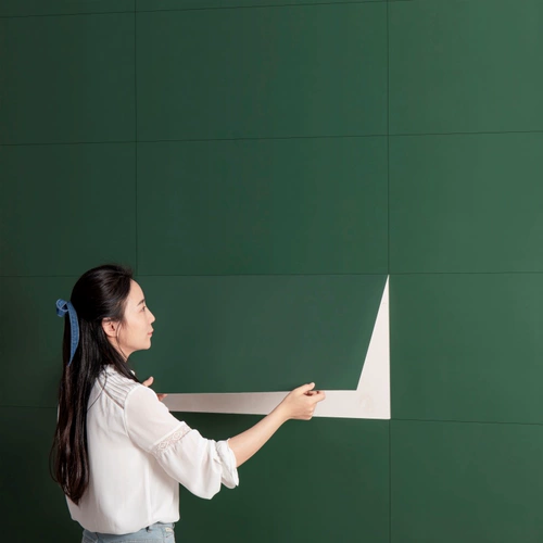 Самоклеящаяся наклейка на стену из искусственного алюминия и пластика, похожая на кожу, однотонные водонепроницаемые и влагостойкие обои, теплая стена спальни, уродливая декоративная наклейка