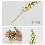 Аксессуары для собак, богатое золотое ожерелье, модная золотая цепочка с изображением кота Dou Teddy, одежда для фотосессии, крутой реквизит