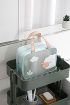 Cosmetic bag large capacity portable super large fire 2021 new storage bag simple advanced sense travel wash bag waterproof