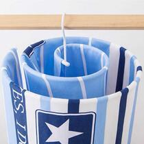 Net red round Hanger drying bed linen quilt cover snail spiral hanger quilt bed sheet hanging rotating hanger