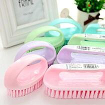 Multifunctional small shoe brush plate brush does not hurt clothes Durable plate brush Household laundry brush Bathroom kitchen cleaning brush