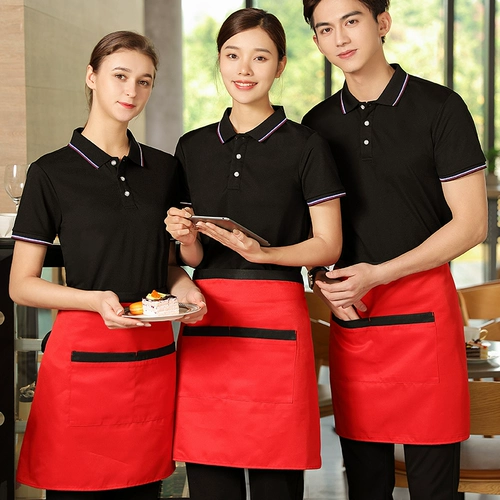 Футболка с коротким рукавом для работы, чай с молоком, делается под заказ, с печатью вашего логотипа