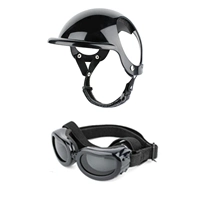 S шлем+маленькие очки для собак