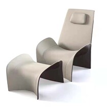 Italian designer GRP styling chair GiorgettiChair armchair h shaped casual personality chair