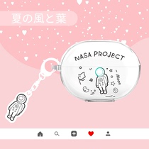 Suitable for Huawei freebuds4 Protective case 4 generation transparent wireless Bluetooth pro headphone cover simple I silicone protective cover freebudspro cute soft case