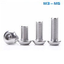 316 stainless steel disc head round head hexagonal screw M3M4M5 * 3x4x5x6x8x10x20x30x40x60