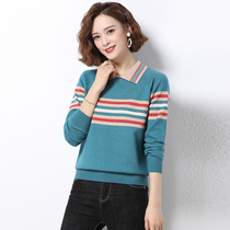 Lady Di Tudun Lady Doll Collar Sweater Early Autumn Dress 2021 New Womens First Fall Turtlenecks Blouses Blouse