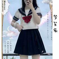 Meng Shengchen special genuine short sleeve three JK uniforms Japanese sealer uniforms basic middle uniforms Summer Sweet