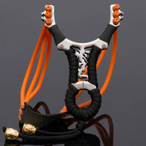 Slingshot High Precision 6 Shares Great Power Leather Gluten Round Leather Traditional Outdoor Toy 98k Butler Adult Competitive Steel Ball Card