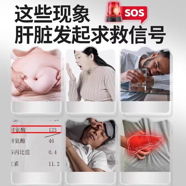 Hong Kong Milk Thistle Ginseng Buddha's Hand Liver Protection Patch for Fatty Liver Care Official Flagship Store Genuine Product