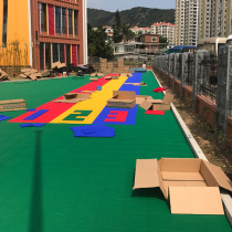 Kindergarten suspended Assembly floor grille toilet bathroom non-slip outdoor basketball court playground balcony floor