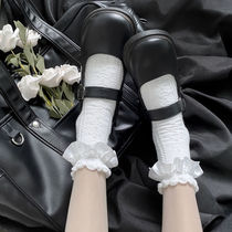 Lace jk socks female middle tube socks spring and autumn white lolita princess socks Japanese loli summer ins tide Korean version