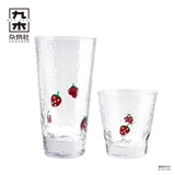 Клубника, креативная стеклянная чайная чашка, подарок на день рождения